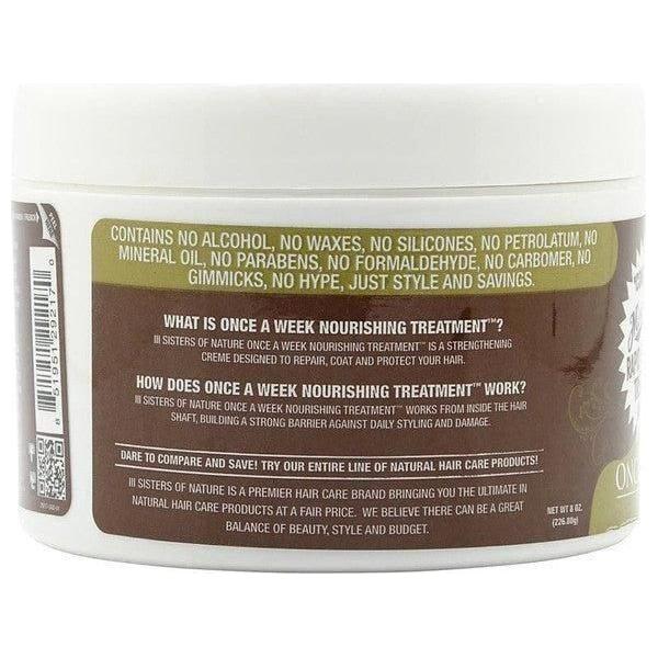 3 Sisters of Nature Once A Week Nourishing Treatment 236ml - Image 2
