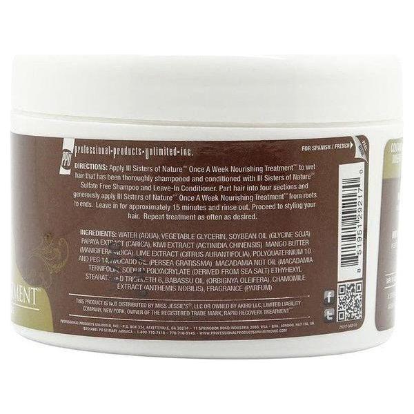 3 Sisters of Nature Once A Week Nourishing Treatment 236ml - Image 3