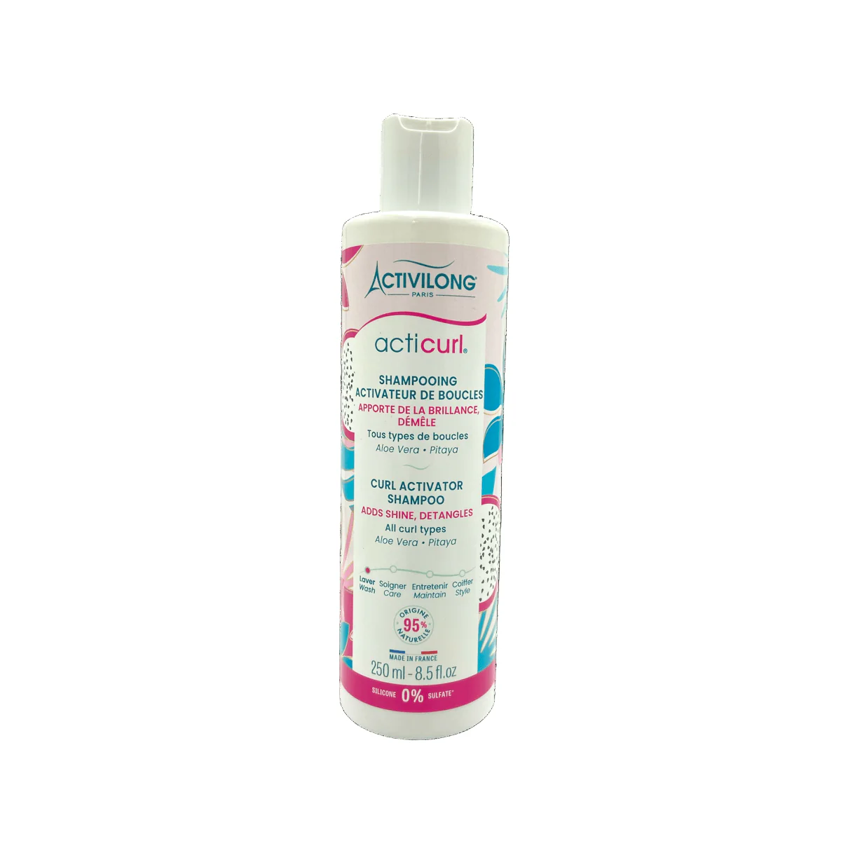 Activilong Acticurl Aloe Vera Glycerin Pitaya Curl Activator Shampoo 250ml