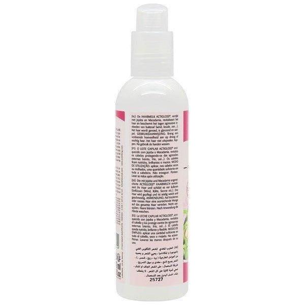 Activilong Actigloss Hair Milk Jojoba/Macadamia Oil 240ml - Image 3