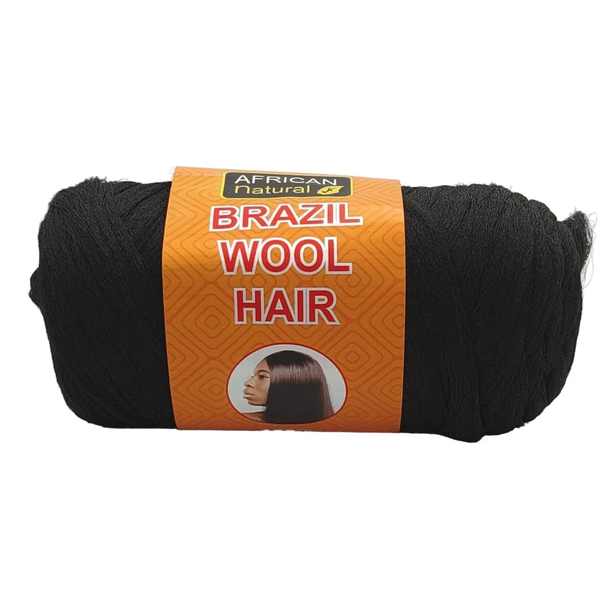 African Natural Brazilian Wool Hair 100% Acrylic Knitting Yarn 100g