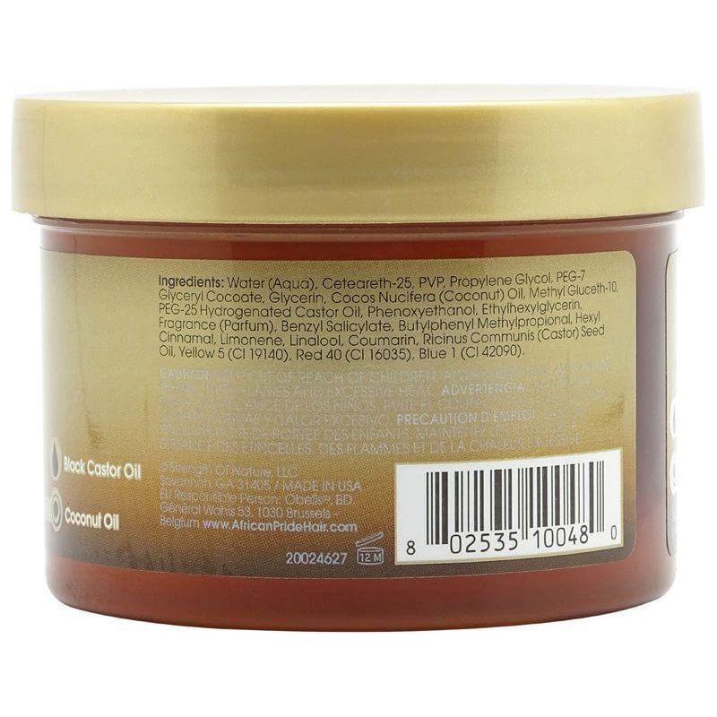 African Pride Black Castor Miracle Braid, Loc & Twist Gel 227g - Image 3