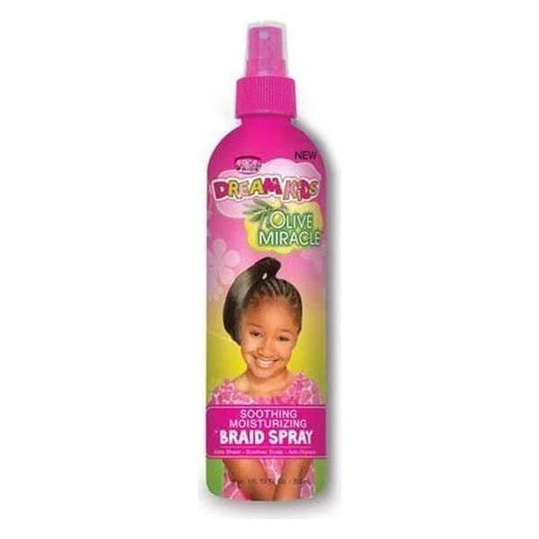 African Pride Dream Kids Olive Miracle Soothing Moisturizing Braid Spray 355ml