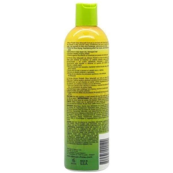 African Pride Olive Miracle Maximum Strengthening Moisturizing Lotion 12Oz - Image 3