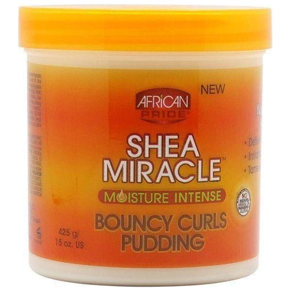 African Pride Shea Butter Miracle Moisture Intense Bouncy Curls Pudding 443ml - Image 2