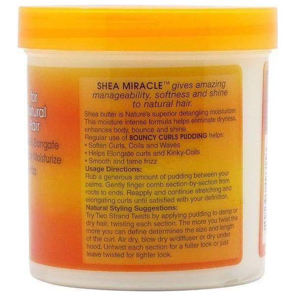 African Pride Shea Butter Miracle Moisture Intense Bouncy Curls Pudding 443ml - Image 3
