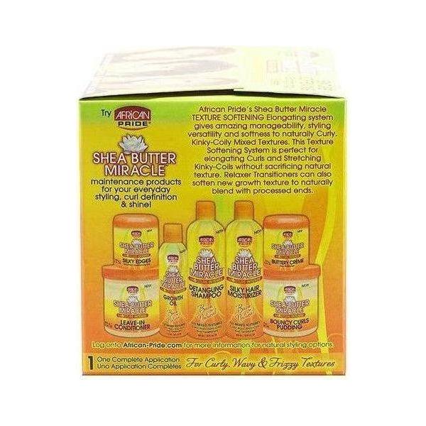 African Pride Shea Butter Miracle Moisture Intense Texture Softening Elongating System - Image 4