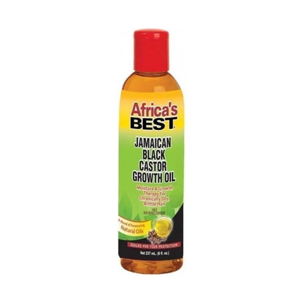 Africa's Best Jamaican Black Castor Growth Oil 4 Oz
