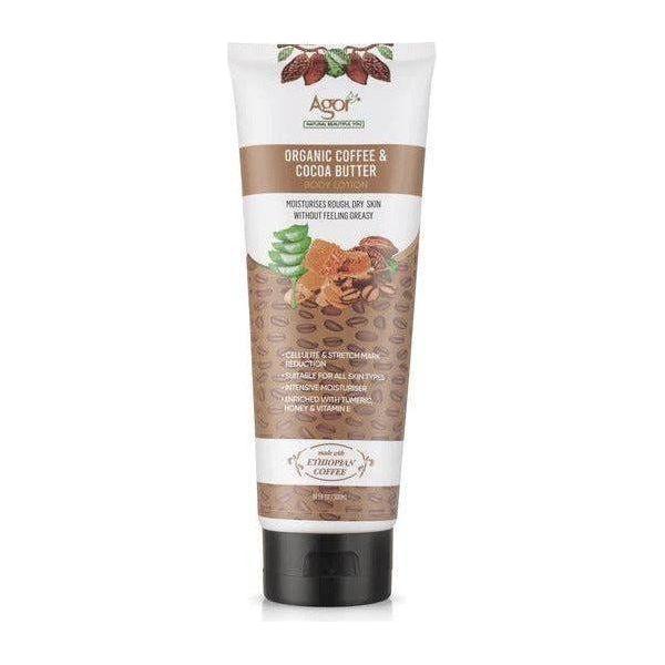 Agor Organic Coffee & Cocoa Butter Body Lotion 300 ml