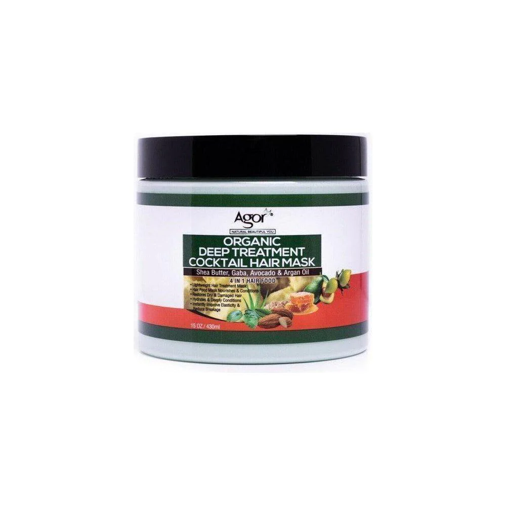 Agor Organic Deep Treatment Cocktail Hair Mask 430g