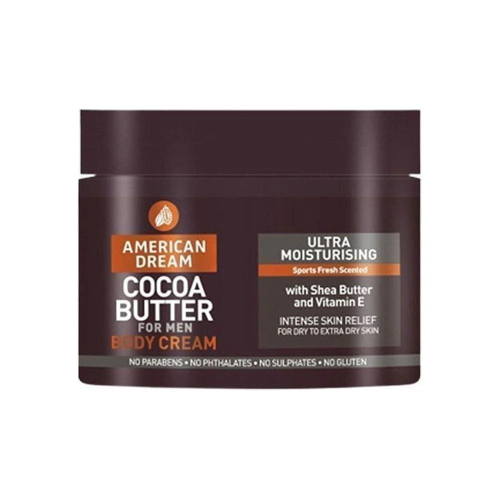 American Dream Cocoa Butter Body Cream For Men 500ml