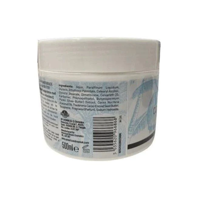 American Dream Coconut Oil Body Cream 500ml - Image 2