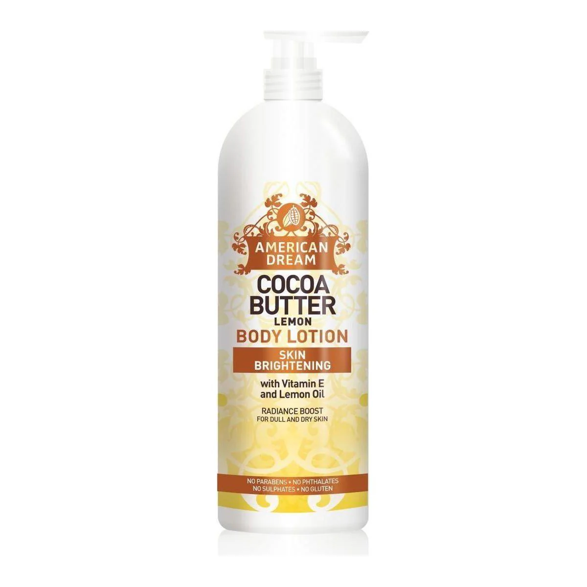American Dream Lemon Cocoa Butter Lotion 750ml