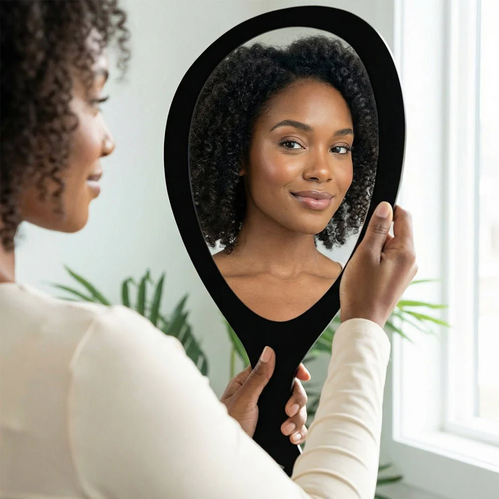 Annie Salon Teardrop Mirror - Image 2