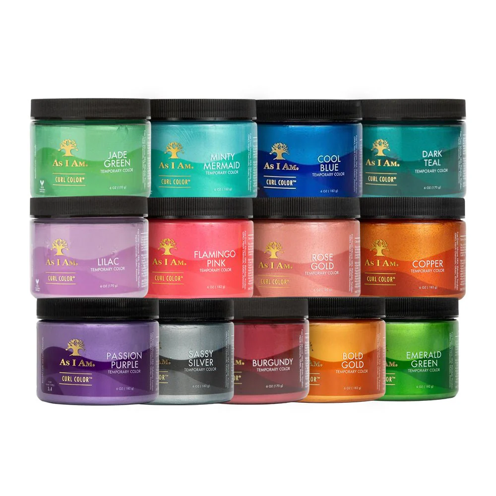 As I Am CURL COLOR Temporary Color 6oz