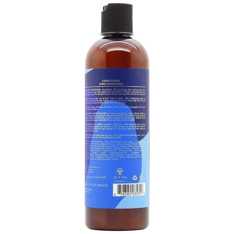 As I Am Dry & Itchy Olive and Tea Tree Oil Conditioner 355ml - Image 2
