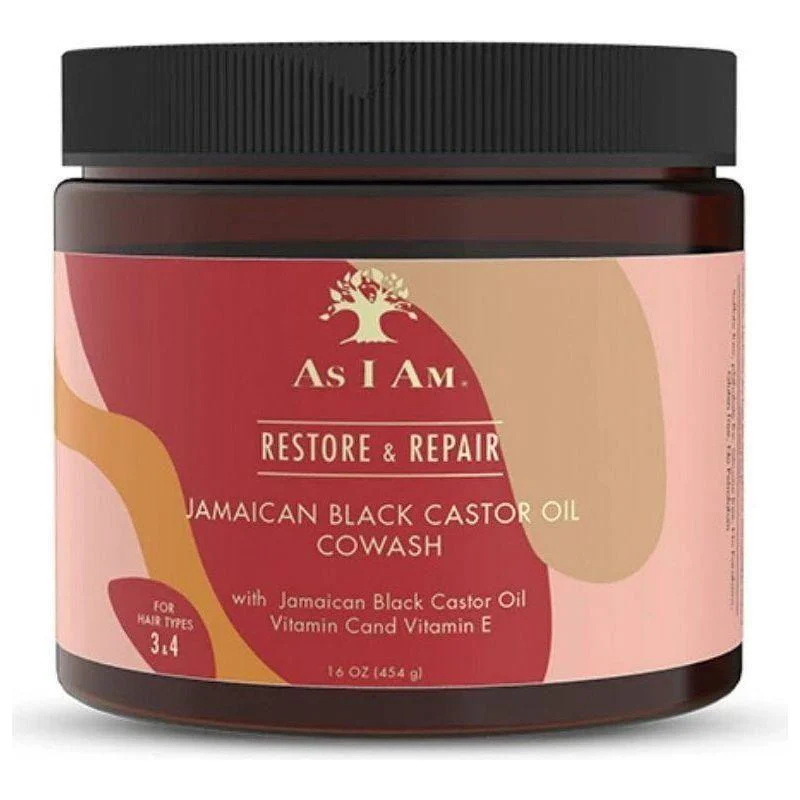 As I Am Jamaican Black Castor Oil Cowash 454g