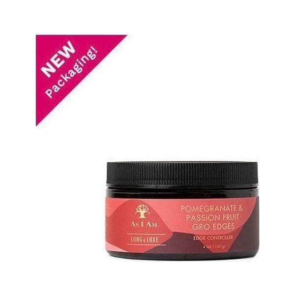 As I Am Long & Luxe Pomegranate & Passion Fruit Gro Edges 118ml