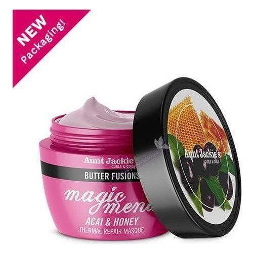 Aunt Jackie's Butter Fusions Magic Mend Acai & Honey Thermal Repair Masque 8 oz