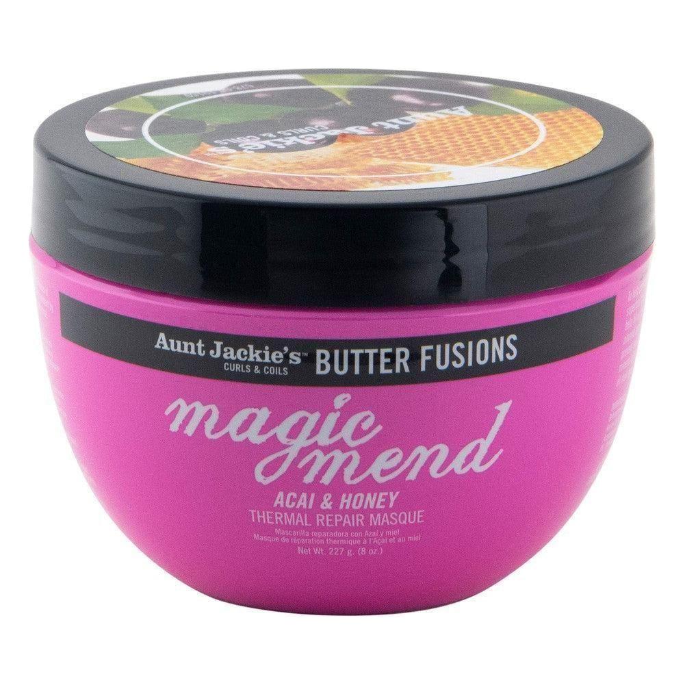 Aunt Jackie's Butter Fusions Magic Mend Acai & Honey Thermal Repair Masque 8 oz - Image 2