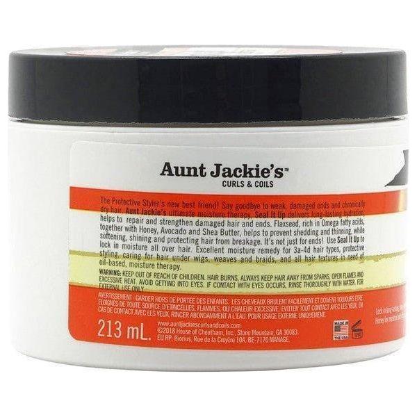 Aunt Jackie's Curls & Coils Flaaxseed Recipes Seal It Up Hydrating Sealing Butter 213g - Image 3