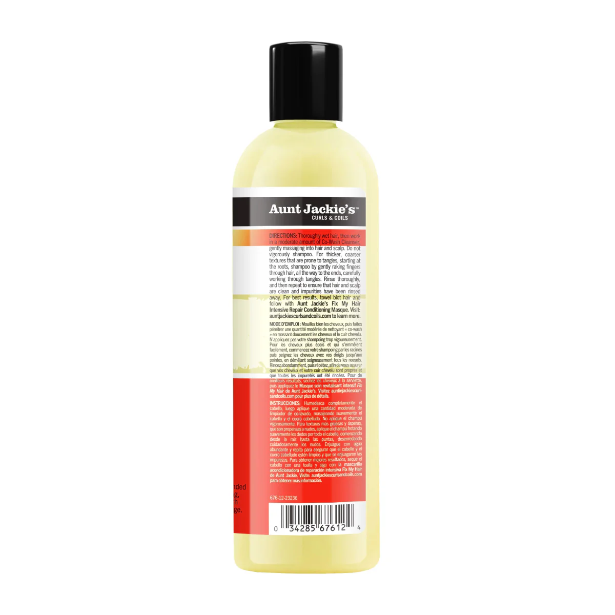Aunt Jackie's Curls & Coils Flaxseed Recipes Purify Me Moisturizing Co-Wash Cleanser 355ml - Image 2