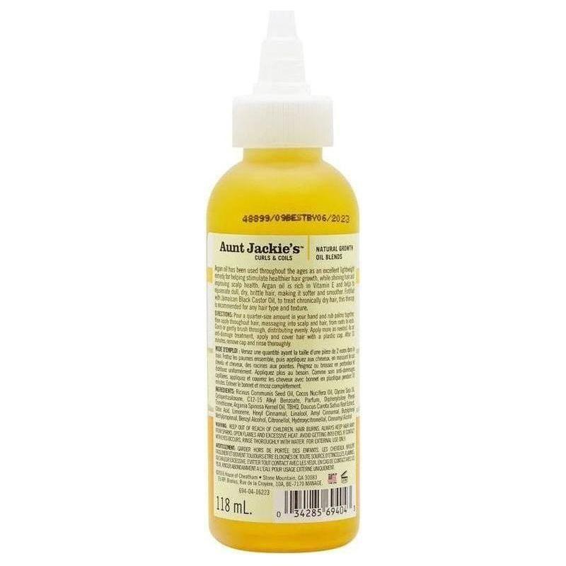 Aunt Jackie's Growth Oil repair my hair Argan 118ml - Image 2