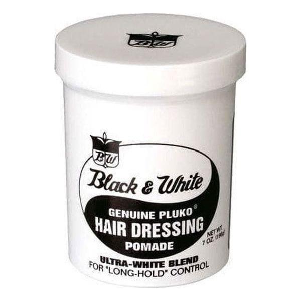 Black & White Genuine Pluko Hair Dressing Pomade 200ml