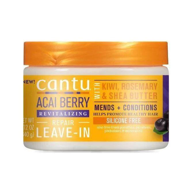 Cantu Acai-Beere revitalizing Repair LEAVE-IN 12 oz
