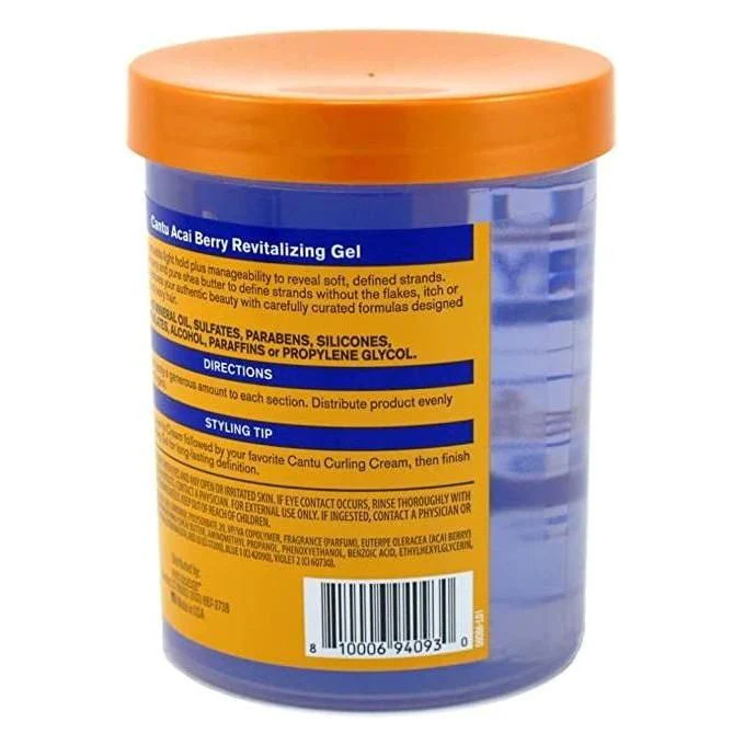 Cantu Acai Berry Revitalizing Styling Gel 18.5oz - Image 2