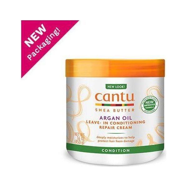 Cantu Argan Oil Leave-In Conditioner Repair Cream  453g