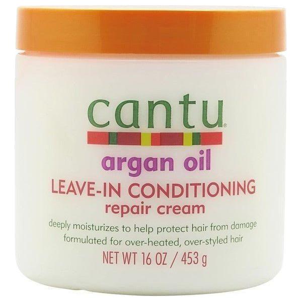 Cantu Argan Oil Leave-In Conditioner Repair Cream  453g - Image 2