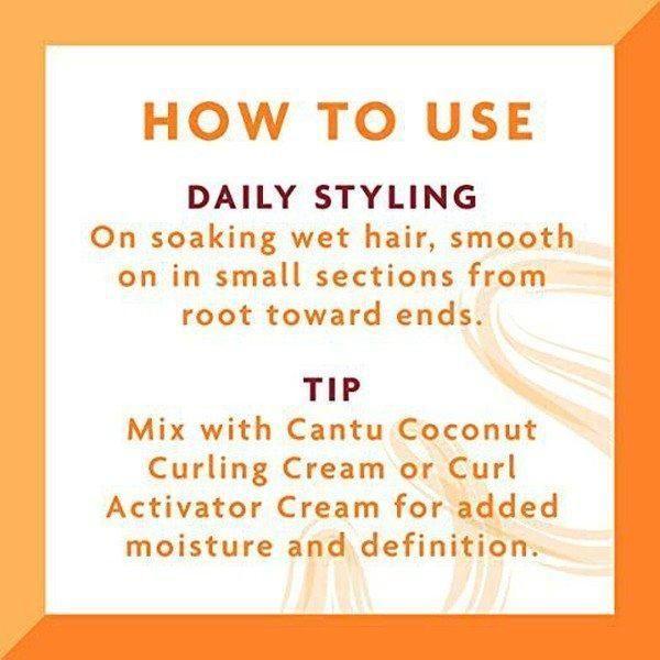 Cantu Shea Butter Define & Shine Custard 340ml - Image 2