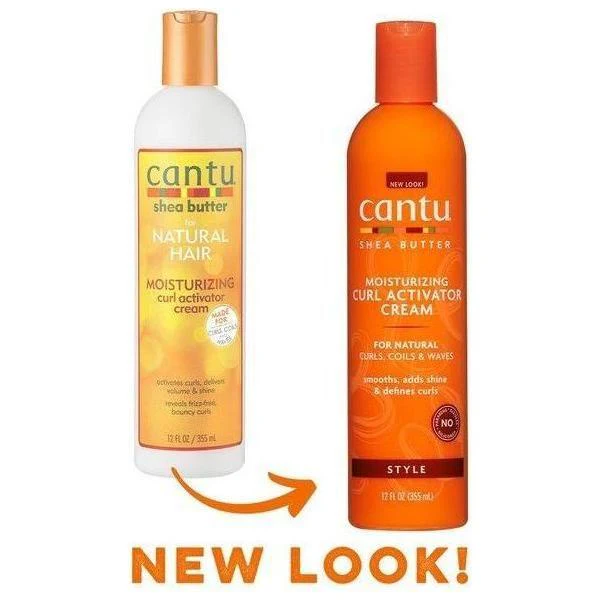 Cantu Shea Butter Moisturizing Curl Activator Cream 3oz /12oz - Image 4
