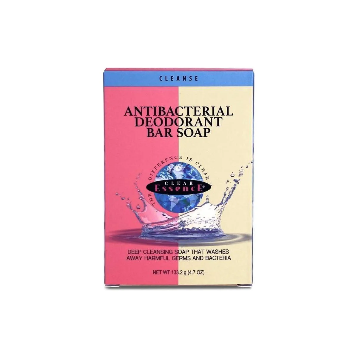 Clear Essence Platinum Antibacterial Deodorant Bar Soap 4.7 oz / 133g - Image 3