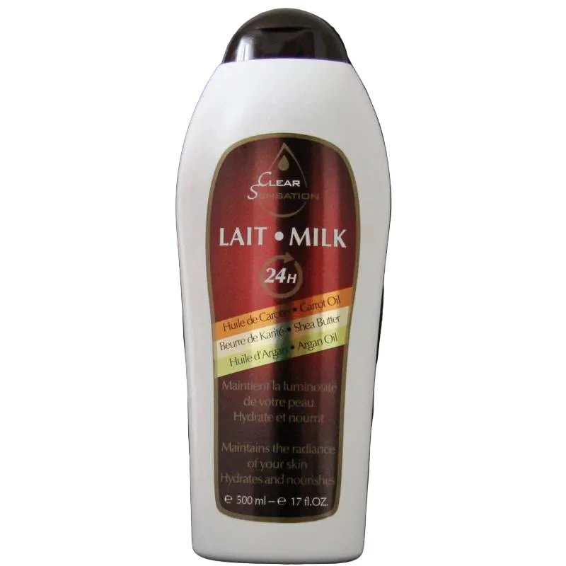 Clear Sensation Hydrates and Nourishes Body Milk 500ml - Image 2