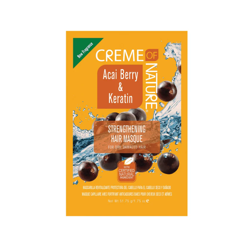 Creme of Nature Acai Berry&Keratin Strengthening Hair Masque 51,75g