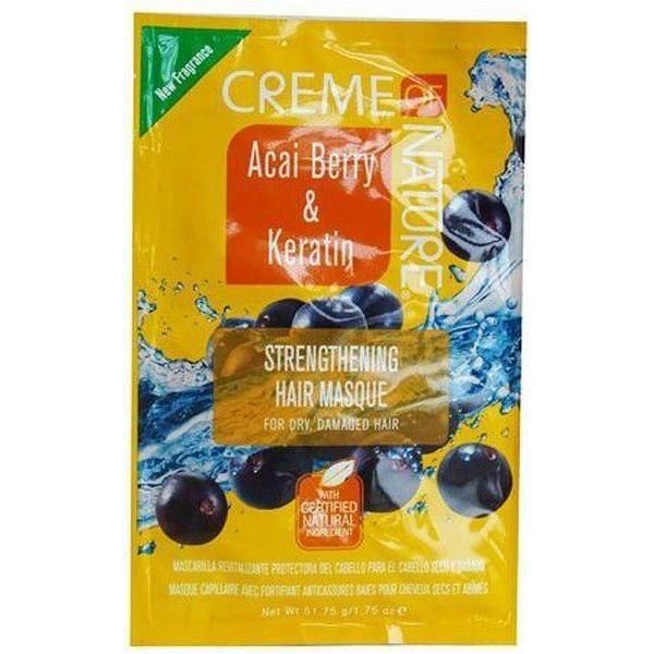 Creme of Nature Acai Berry&Keratin Strengthening Hair Masque 51,75g - Image 2
