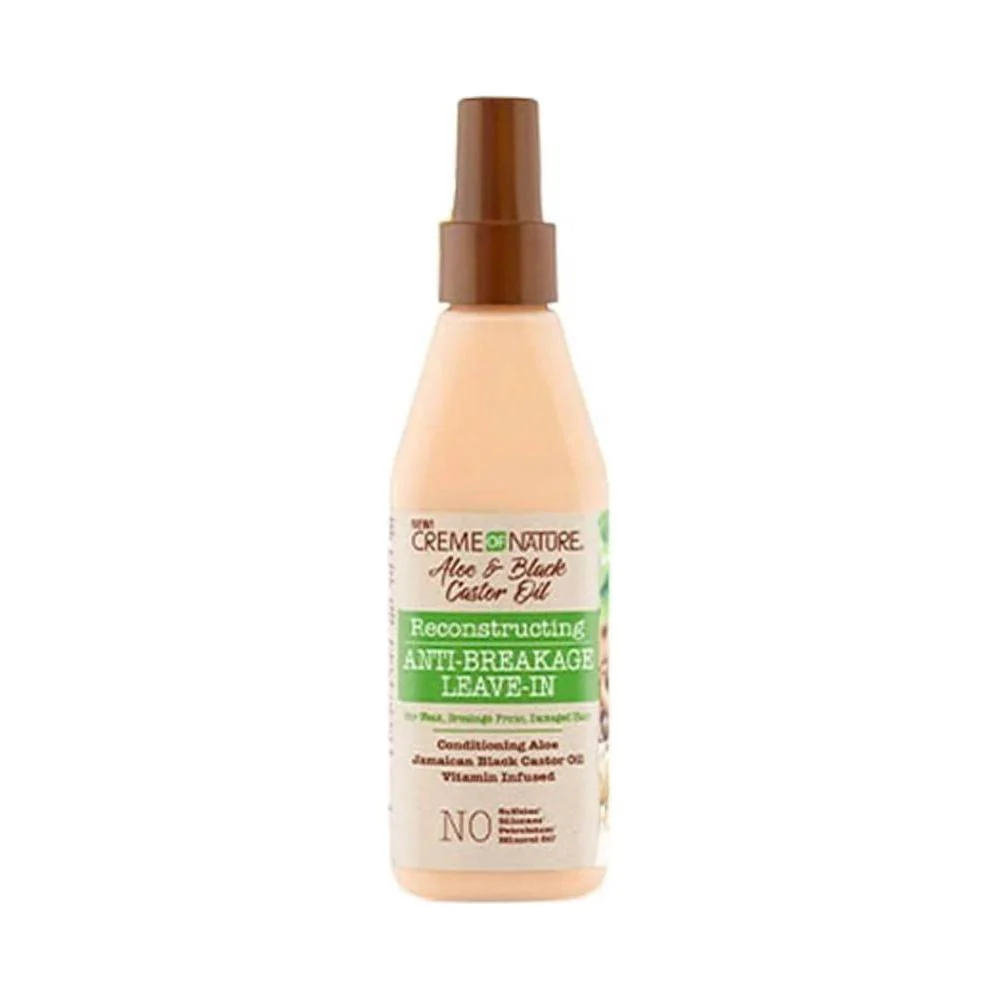 Creme of Nature Aloe & Black Castor Oil Leave In 8 oz