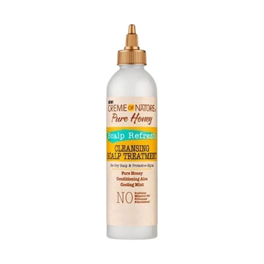Creme of Nature Honey Scalp Refresh Cleansing Treatment 8oz
