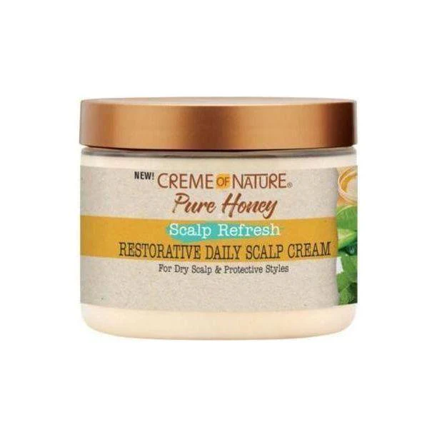 Creme of Nature Honey Scalp Refresh Restorative Daily Cream 4.76oz