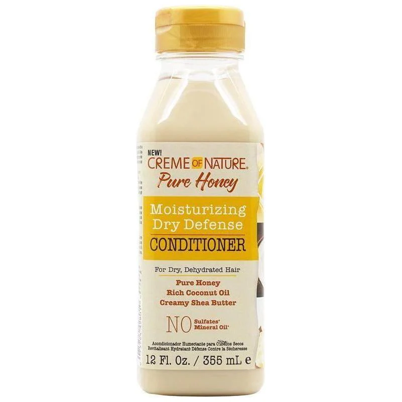 Creme of Nature Pure Honey Moisturizing Dry Defense Conditioner 355ml - Image 3