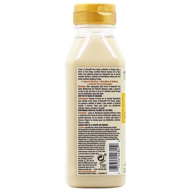 Creme of Nature Pure Honey Moisturizing Dry Defense Conditioner 355ml - Image 4
