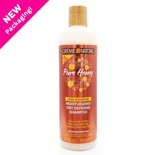 Creme of Nature Pure Honey Moisturizing Dry Defense Shampoo 355ml