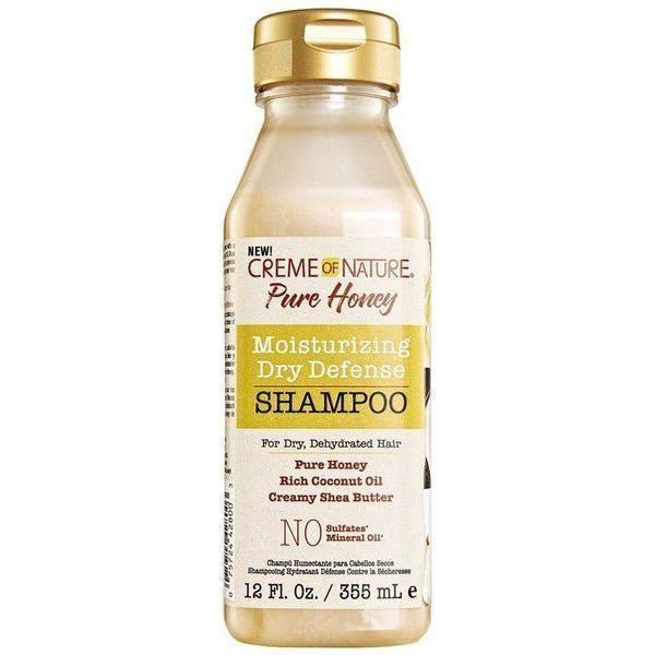 Creme of Nature Pure Honey Moisturizing Dry Defense Shampoo 355ml - Image 3