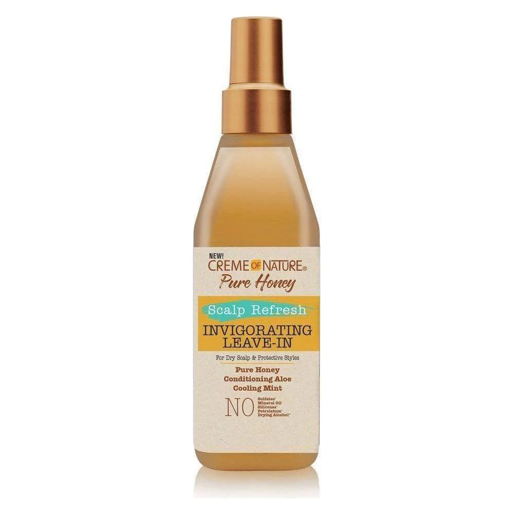 Creme of Nature Pure Honey Scalp Refresh Invigorating Leave-In 236ml
