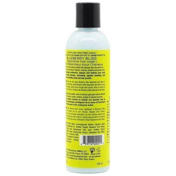 Curls Blueberry Bliss Reparative Hair Wash 236ml - Image 3