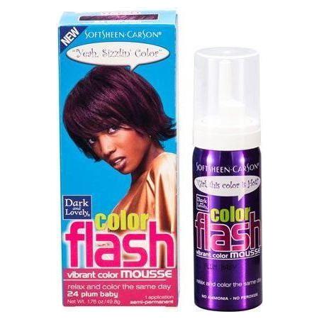 Dark and Lovely Soft Sheen-Carson Color Flash Vibrant Color Mousse 1.76 oz - Image 11