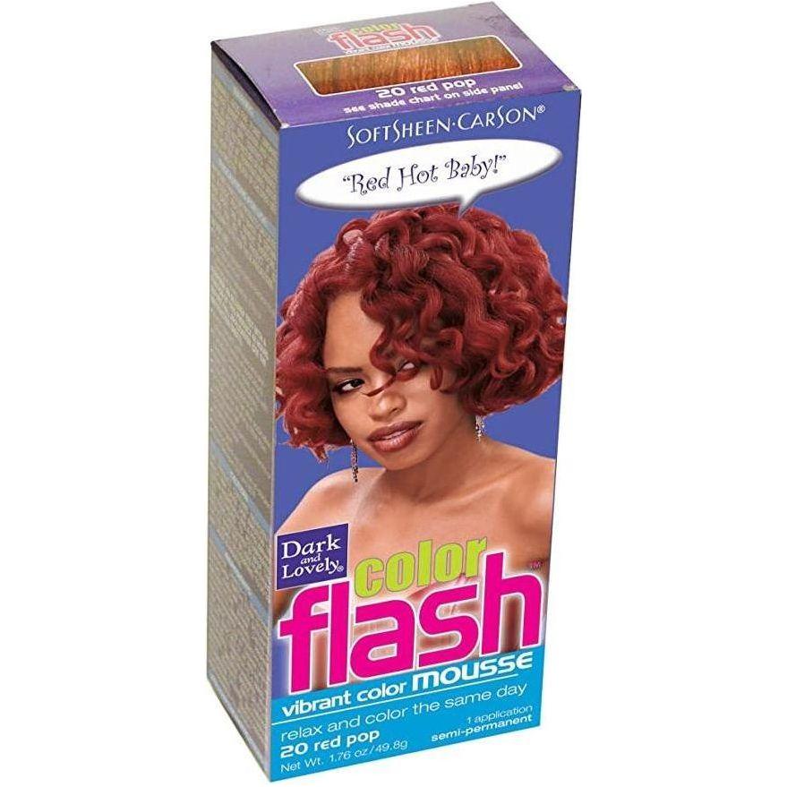 Dark and Lovely Soft Sheen-Carson Color Flash Vibrant Color Mousse 1.76 oz - Image 14
