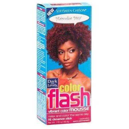 Dark and Lovely Soft Sheen-Carson Color Flash Vibrant Color Mousse 1.76 oz - Image 3